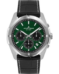Купить Наручные часы Jacques Lemans 1-2180F с хронографом в E-mobi
