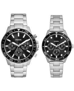 Купить Набор: мужские и женские часы Fossil Bannon BQ2753SET в E-mobi