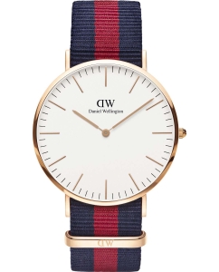 Купить Наручные часы Daniel Wellington Classic 40 Oxford RG White в E-mobi