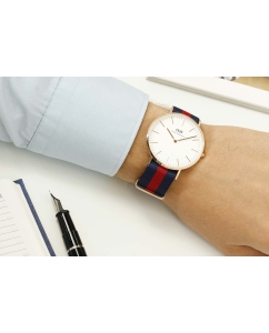 Купить Наручные часы Daniel Wellington Classic 40 Oxford RG White  в E-mobi