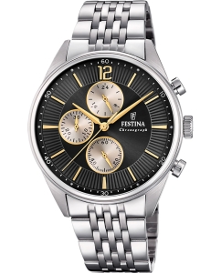 Купить Наручные часы Festina F20285/A с хронографом в E-mobi