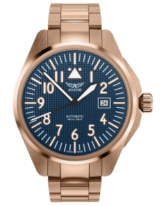 Купить Швейцарские механические наручные часы Aviator V.3.39.2.335.5 в E-mobi