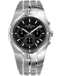Купить Наручные часы Jacques Lemans 1-2181A с хронографом в E-mobi