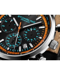 Купить Наручные часы Stuhrling 3986L.3 с хронографом  в E-mobi