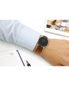 Купить Наручные часы Daniel Wellington Classic 36 Durham S Black  в E-mobi