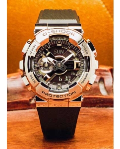 Купить Японские наручные часы Casio G-SHOCK GM-110-1AER с хронографом  в E-mobi