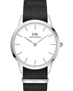 Купить Наручные часы Daniel Wellington Iconic 40 Black Nato S White в E-mobi