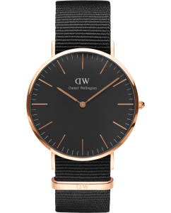 Купить Наручные часы Daniel Wellington Classic 40 Cornwall RG Black в E-mobi