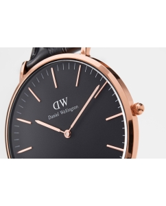 Купить Наручные часы Daniel Wellington Classic 40 Cornwall RG Black  в E-mobi