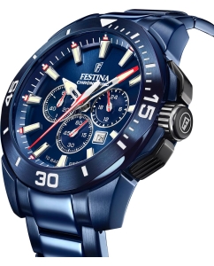 Купить Наручные часы Festina F20643/1 с хронографом  в E-mobi