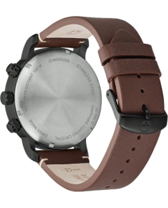 Купить Швейцарские наручные часы Wenger 01.1543.107 с хронографом  в E-mobi