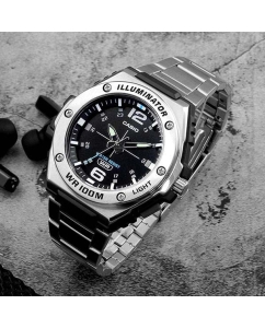 Купить Японские наручные часы Casio Collection MWA-100HD-1AVEF  в E-mobi
