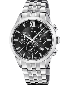 Купить Швейцарские наручные часы Festina F20040/4 с хронографом в E-mobi