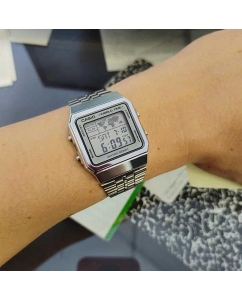 Купить Японские наручные часы Casio Vintage A-500WEA-7E с хронографом  в E-mobi
