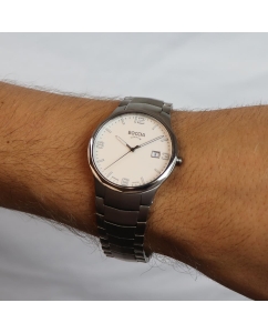 Купить Титановые наручные часы Boccia Titanium 3656-01  в E-mobi