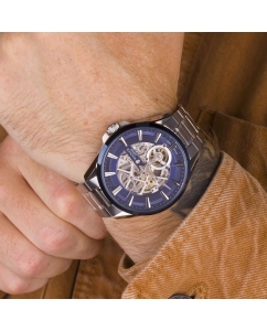 Купить Швейцарские механические наручные часы Wainer WA.25511-B  в E-mobi