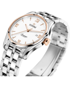 Купить Швейцарские механические наручные часы Titoni 83908-SRG-689  в E-mobi