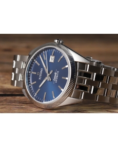 Купить Швейцарские механические наручные часы Titoni 878-S-612  в E-mobi