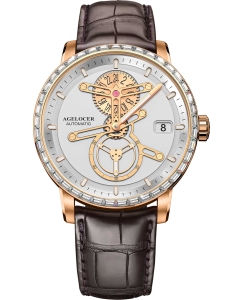 Купить Механические наручные часы AGELOCER 5503F2 в E-mobi
