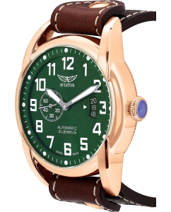 Купить Швейцарские механические наручные часы Aviator V.3.18.2.311.4  в E-mobi