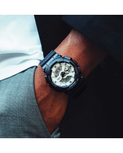 Купить Японские наручные часы Casio G-SHOCK GA-110WD-1A с хронографом  в E-mobi