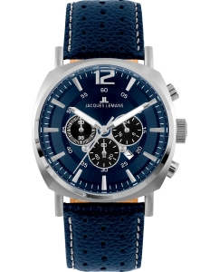 Купить Наручные часы Jacques Lemans 1-1645Q с хронографом в E-mobi