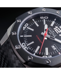 Купить Швейцарские механические титановые наручные часы DAVOSA DAV.16156155  в E-mobi