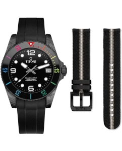 Купить Швейцарские механические наручные часы Titoni 83600-C-RA-256  в E-mobi