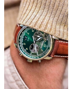 Купить Наручные часы Zeppelin ZEP-86844 с хронографом  в E-mobi