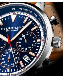 Купить Наручные часы Stuhrling 3986L.4 с хронографом  в E-mobi