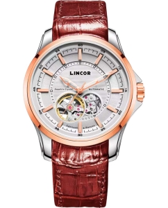 Купить Российские механические наручные часы Lincor 1187S5L5 в E-mobi