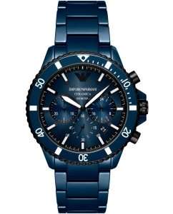 Купить Керамические наручные часы Emporio Armani AR70009 с хронографом в E-mobi