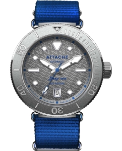 Купить Российские механические наручные часы ATTACHE DEEP-SEA-GREY в E-mobi