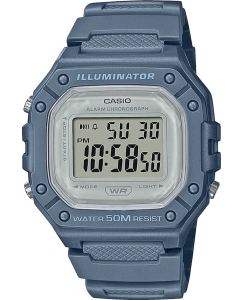 Купить Японские наручные часы Casio Collection W-218HC-2AVEF с хронографом в E-mobi