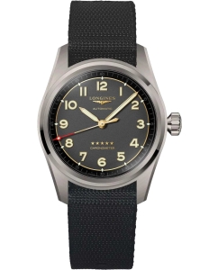 Купить Швейцарские механические титановые наручные часы Longines L3.810.1.53.2 в E-mobi