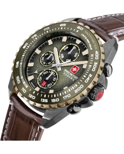 Купить Швейцарские наручные часы Swiss Military Hanowa SMWGC0001840 с хронографом  в E-mobi