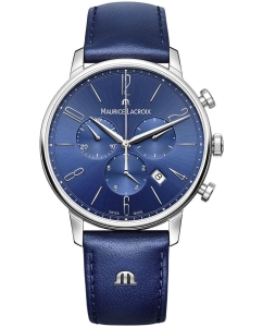 Купить Швейцарские наручные часы Maurice Lacroix EL1098-SS001-420-4 с хронографом в E-mobi