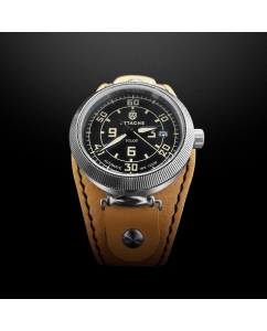 Купить Российские механические наручные часы ATTACHE PILOT-STEEL-BY-BIEGE  в E-mobi