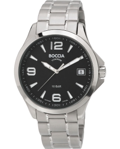 Купить Титановые наручные часы Boccia Titanium 3591-02 в E-mobi