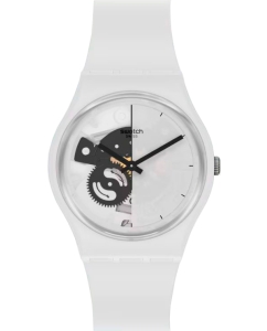Купить Швейцарские керамические наручные часы Swatch SO31W101 в E-mobi