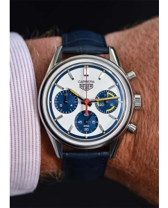 Купить Швейцарские механические наручные часы TAG Heuer Carrera CBK221C.FC6488 с хронографом  в E-mobi