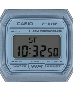Купить Японские наручные часы Casio Illuminator F-91WS-2EF с хронографом  в E-mobi