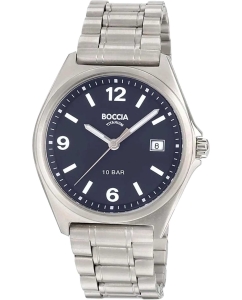Купить Титановые наручные часы Boccia Titanium 3663-02 в E-mobi