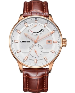 Купить Российские механические наручные часы Lincor 1230S5L3 в E-mobi