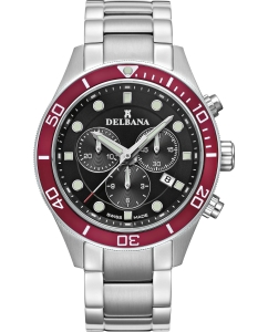 Купить Швейцарские наручные часы Delbana 41701.718.6.036 с хронографом в E-mobi
