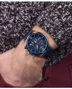 Купить Швейцарские наручные часы Atlantic 87461.47.55 с хронографом  в E-mobi