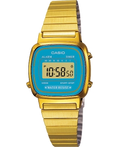 Купить Японские наручные часы Casio Vintage LA-670WEGA-2E с хронографом в E-mobi