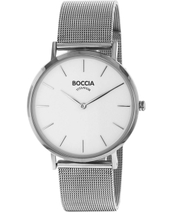 Купить Титановые наручные часы Boccia Titanium 3273-09 в E-mobi