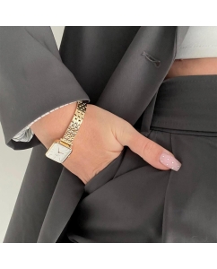 Купить Наручные часы Daniel Wellington Quadro 20x26 5-Link G White  в E-mobi