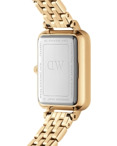 Купить Наручные часы Daniel Wellington Quadro 20x26 5-Link G White  в E-mobi